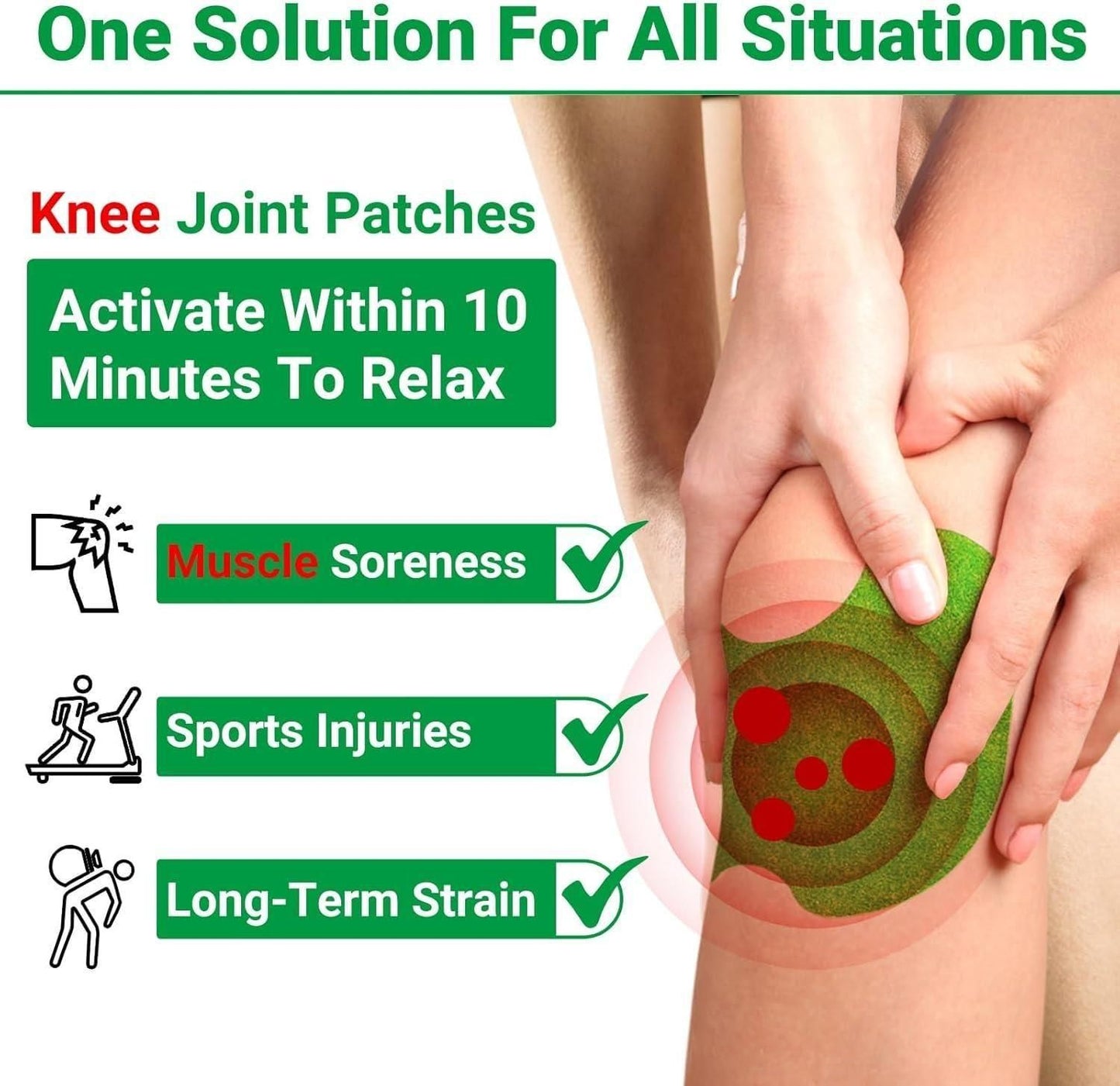 FlexiRelief™ Warmwood Knee Patches (Pack of 10, 20, 30)