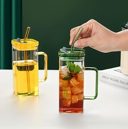 SipSquare™ Glass Tumbler (Eco-Friendly)
