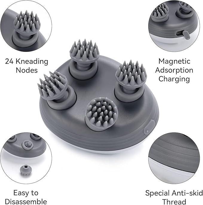 RelaxoGlobe™ Electric Head Massager